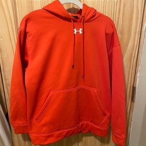 Orange Under Armour Hoodie